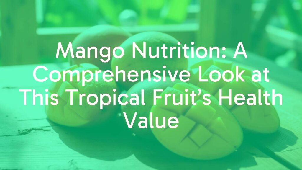 Juicy ripe mango slices on a wooden table, tropical sunlight, vibrant colors, healthy food, realistic.