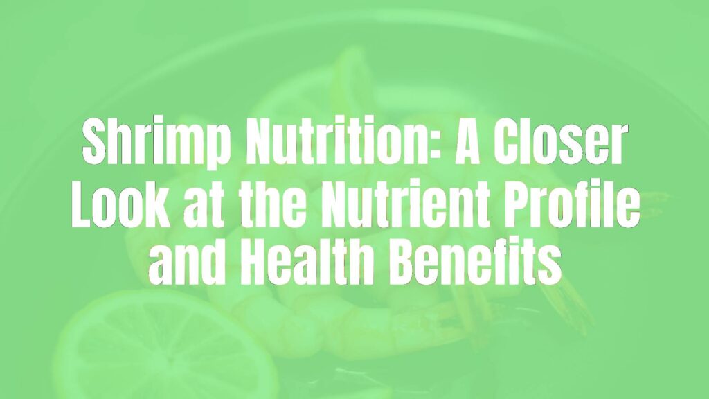 Fresh cooked shrimp on a plate with lemon slices, healthy and nutritious meal, vibrant colors, realistic.